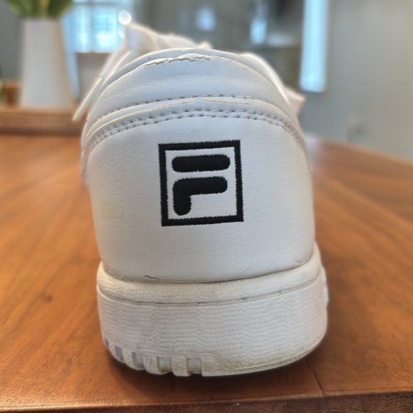 Women’s White Fila  Sneakers - Picture 8 of 10